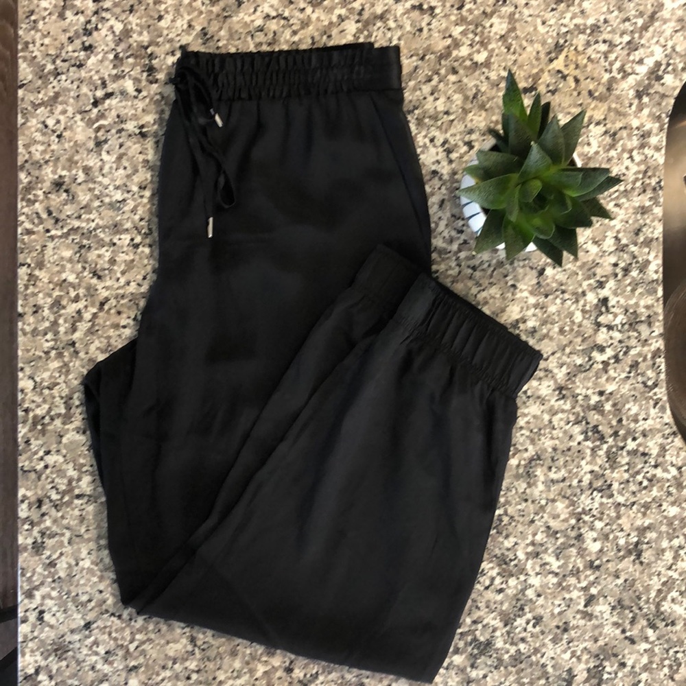 Club Monaco silk joggers
